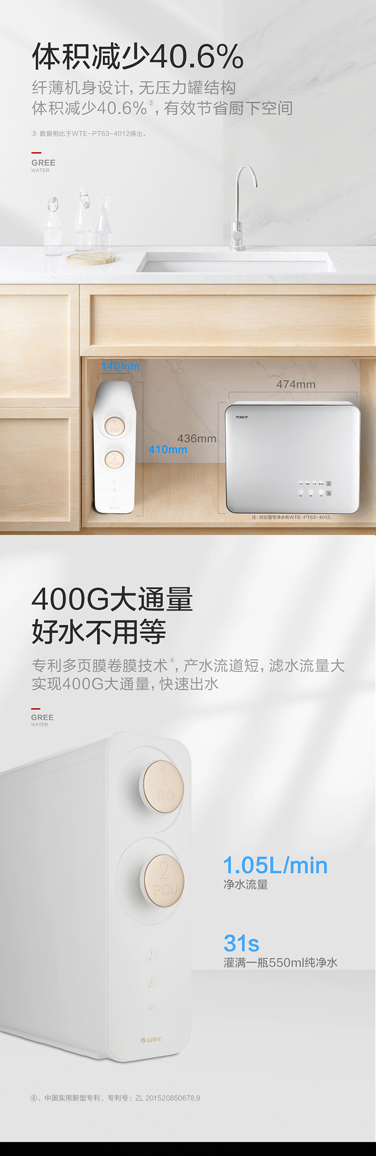 反滲透淨水機 WTE-PT63-2023