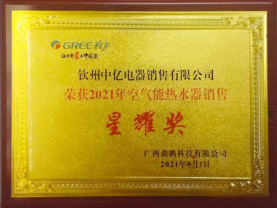 2021年(nián)生活電器星耀獎 